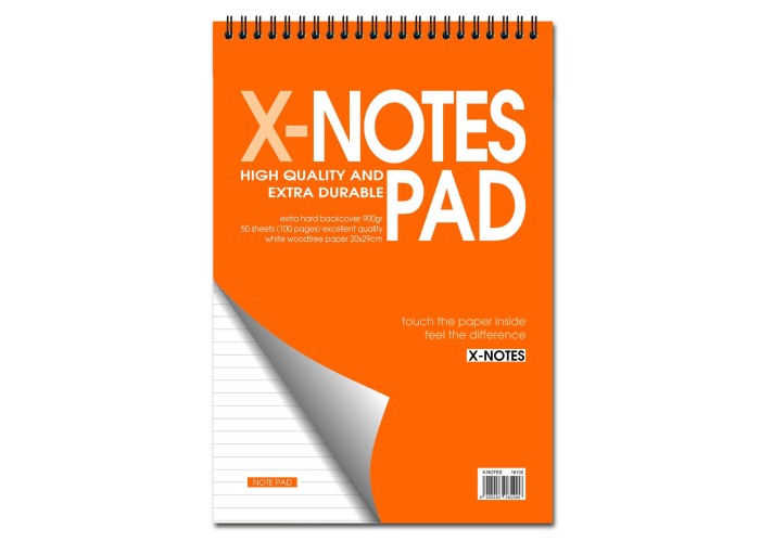 Μπλοκ σπιράλ ' X-NOTES ' pad Μπλοκ σπιράλ ' X-NOTES ' pad