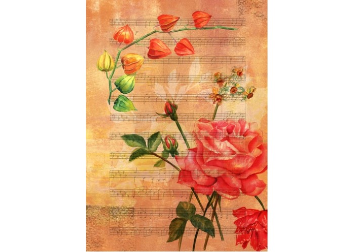 Χαρτί Decoupage - A4 Χαρτί Decoupage - A4