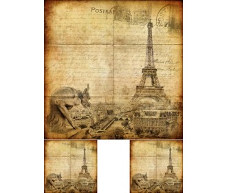 Χαρτί Decoupage Paper - A4