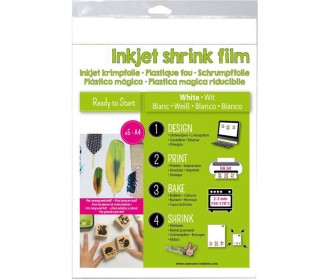 Shrink Plastic Λευκό Εκτυπώσιμο (InkJet) A4 5 Φύλλα Shrink Plastic Λευκό Εκτυπώσιμο (InkJet) A4 5 Φύλλα