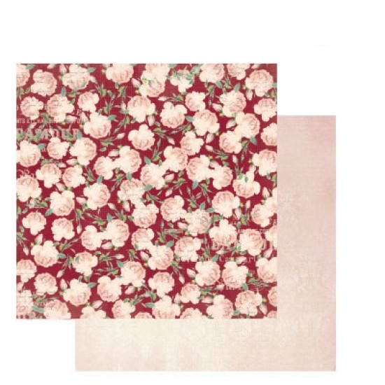 Χαρτόνι Scrapbooking ROSES 30cm x30cm Χαρτόνι Scrapbooking ROSES 30cm x30cm