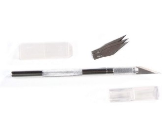 Κοπίδι ακριβείας και 3 ανταλλακτικές λεπίδες