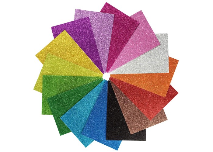 Φύλλα Glitter 50x70cm Φύλλα Glitter 50x70cm