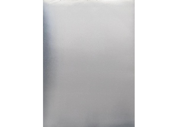 Αφρώδες φύλλο με μεταλλική όψη Ασημί 25x35εκ.