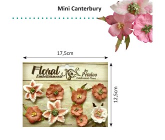 Λουλούδια mini canterbury κόκκινα - 9τεμ  Λουλούδια mini canterbury κόκκινα - 9τεμ