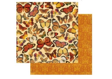 Χαρτόνι Scrapbooking BUTTERFIES PAPER 30cm x30cm Χαρτόνι Scrapbooking BUTTERFIES PAPER 30cm x30cm