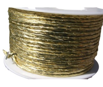 ΚΟΡΔΟΝΙ ΧΑΡΤΙΝΟ/ΜΕΤΑΛΛΙΚΟ ΧΡΥΣΟ 50 ΜΕΤΡΑ 