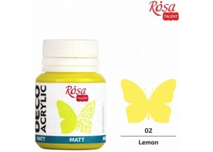 Ακρυλικό Χρώμα Lemon 20ml Ακρυλικό Χρώμα Lemon 20ml