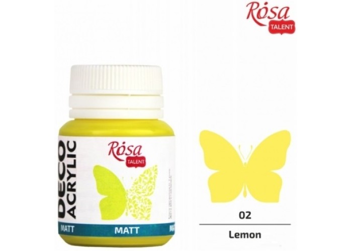 Ακρυλικό Χρώμα Lemon 20ml Ακρυλικό Χρώμα Lemon 20ml