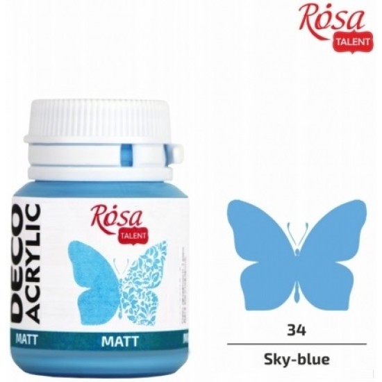 Ακρυλικό Χρώμα Sky Blue 20ml Ακρυλικό Χρώμα Sky Blue 20ml