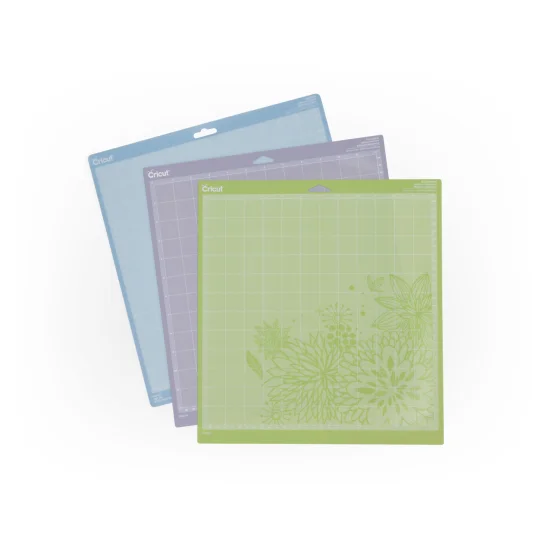 Σετ 3 Eπιφάνειες Κοπής (Cutting Mat ) Standard, Light, Strong Grip Cricut 30cm x 30cm