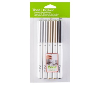 Cricut Sketch Pen 10τεμ (3 pens (1.0) ασημί - 3 pens (1.0) χρυσό-  4 pens (0.4) μαύρο ) Cricut Sketch Pen 10τεμ (3 pens (1.0) ασημί - 3 pens (1.0) χρυσό-  4 pens (0.4) μαύρο )