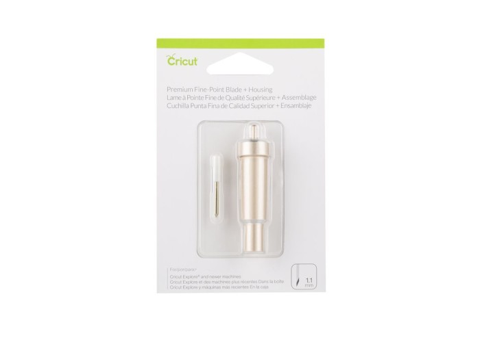 Premium Fine-Point Blade and Housing Premium Fine-Point Blade and Housing