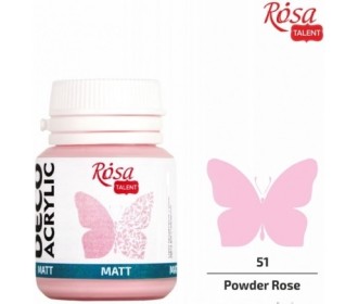 Ακρυλικό Χρώμα Ροζ Powder 20ml Ακρυλικό Χρώμα Ροζ Powder 20ml