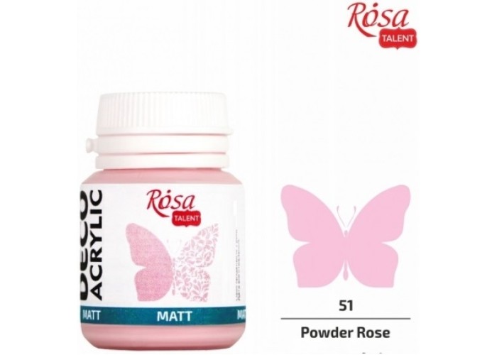 Ακρυλικό Χρώμα Ροζ Powder 20ml