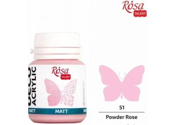Ακρυλικό Χρώμα Ροζ Powder 20ml