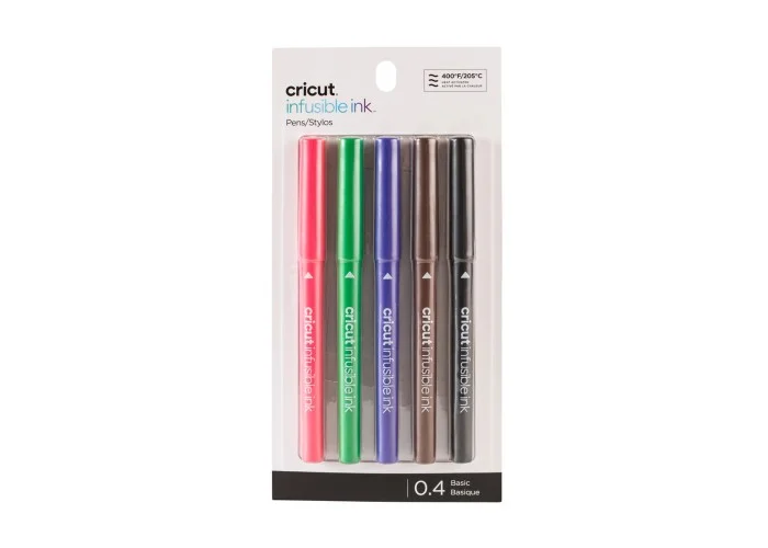 Cricut Infusible Ink pens basic 0,4mm - 5 Pens