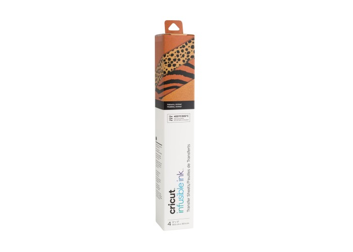 Cricut Infusible Ink 4φύλλα 30.5cm x 30.5cm Animal Print Cricut Infusible Ink 4φύλλα 30.5cm x 30.5cm Animal Print