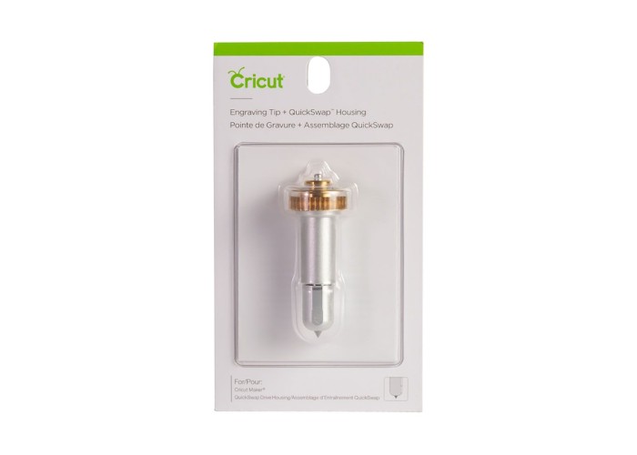 Cricut Maker engraving tip and QuickSwap ™ housing (λεπίδα χάραξης) Cricut Maker engraving tip and QuickSwap ™ housing (λεπίδα χάραξης)