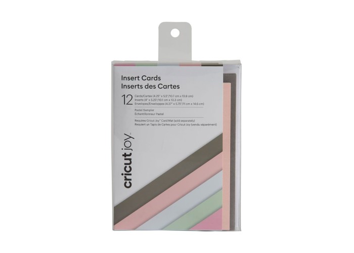 Cricut Joy Insert Cards Pastel 12 τεμ Cricut Joy Insert Cards Pastel 12 τεμ