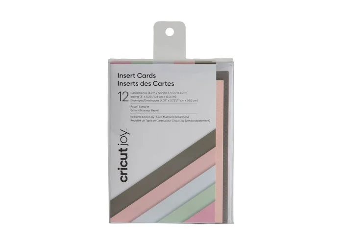 Cricut Joy Insert Cards Pastel 12 τεμ