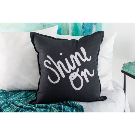 Cricut Ηeat Transfer 3 φύλλα Glitter 30,5 x 30,5 cm 1 Ασημί - 1 Χρυσό -1 Μαύρο Cricut Ηeat Transfer 3 φύλλα Glitter 30,5 x 30,5 cm 1 Ασημί - 1 Χρυσό -1 Μαύρο