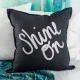 Cricut Ηeat Transfer 3 φύλλα Glitter 30,5 x 30,5 cm 1 Ασημί - 1 Χρυσό -1 Μαύρο