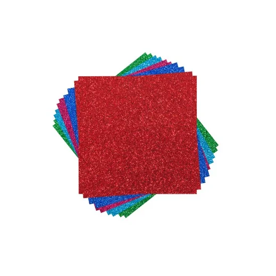 Cricut Glitter χαρτόνια Bright - 30,5 x 30,5cm 10τεμ
