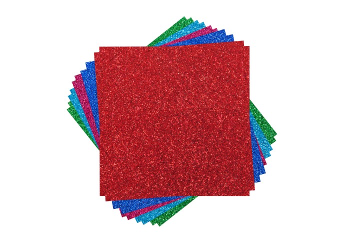 Cricut Glitter χαρτόνια Bright - 30,5 x 30,5cm 10τεμ Cricut Glitter χαρτόνια Bright - 30,5 x 30,5cm 10τεμ