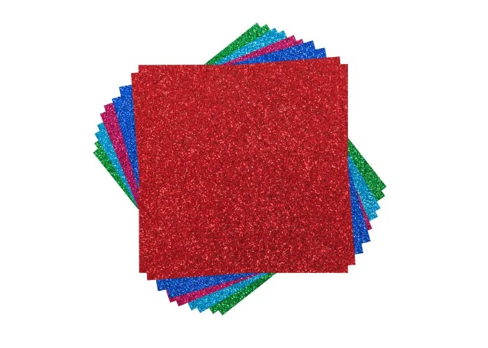 Cricut Glitter χαρτόνια Bright - 30,5 x 30,5cm 10τεμ