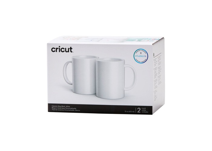 Cricut sublimation κούπες λευκές 340ml 2τεμ Cricut sublimation κούπες λευκές 340ml 2τεμ