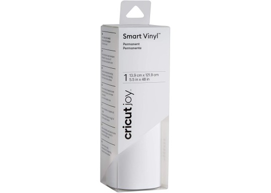 Cricut Joy Smart Vinyl – Permanent White Αυτοκόλλητο 13.9cm x 121.9cm