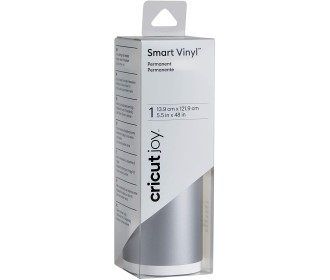 Cricut Joy Smart Vinyl – Permanent Silver Αυτοκόλλητο 13.9cm x 121.9cm  Cricut Joy Smart Vinyl – Permanent Silver Αυτοκόλλητο 13.9cm x 121.9cm