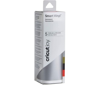 Cricut Joy Smart Vinyl Elegance 5φύλλα  διάφ.χρ. 13.9cm X 30.4cm
