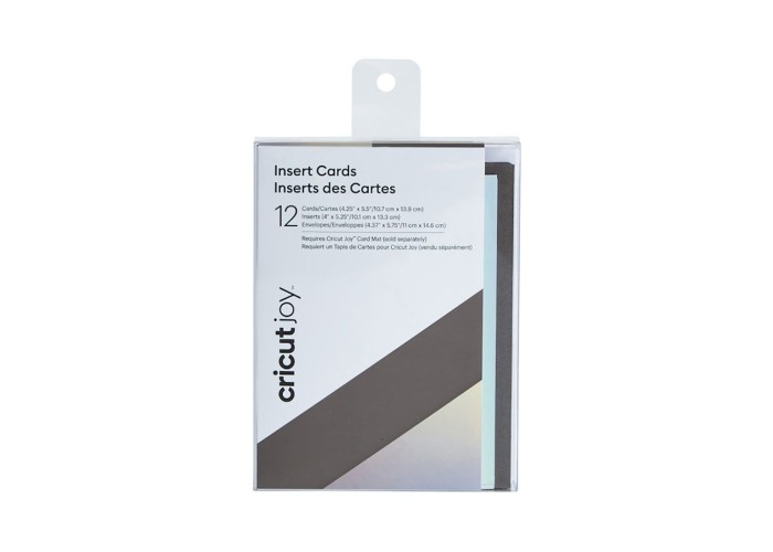 Cricut Joy Insert Cards, Gray/Silver Matte Holographic 12τεμ Cricut Joy Insert Cards, Gray/Silver Matte Holographic 12τεμ