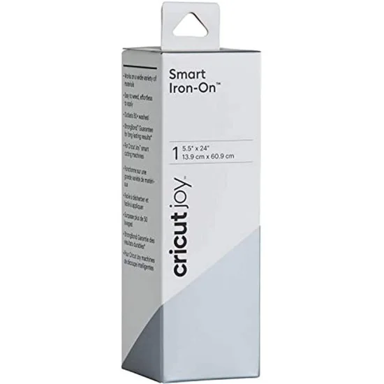 Cricut Joy Smart Iron-On Silver 13.9cm x 60.9cm
