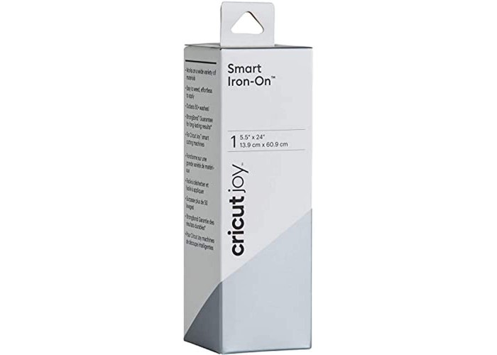 Cricut Joy Smart Iron-On Silver 13.9cm x 60.9cm