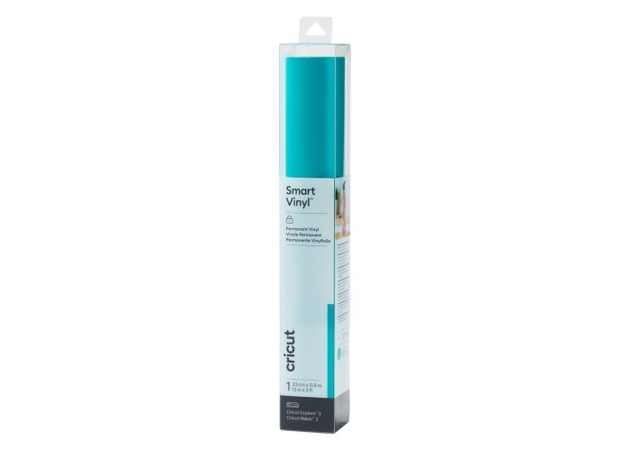Cricut Smart Vinyl Permanent 33x91cm Aqua