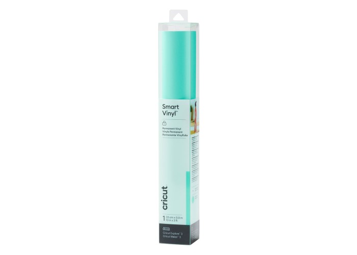 Cricut Smart Vinyl Permanent 33x91cm Mint Cricut Smart Vinyl Permanent 33x91cm Mint