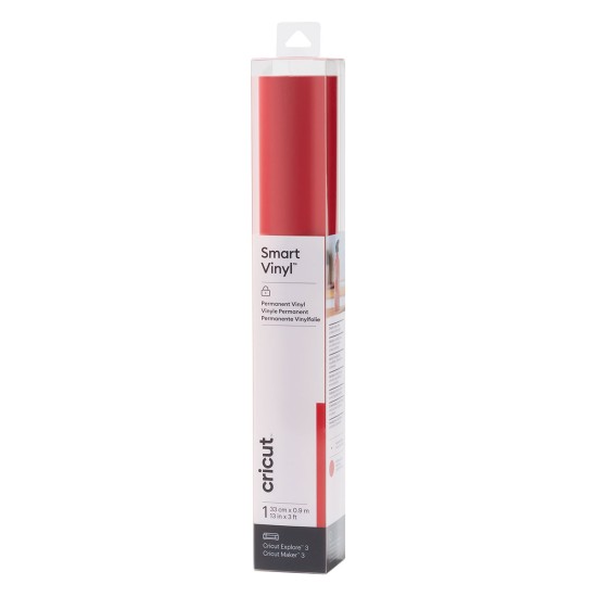 Cricut Smart Vinyl Permanent 33x91cm Red Cricut Smart Vinyl Permanent 33x91cm Red