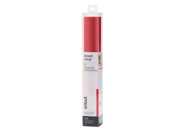 Cricut Smart Vinyl Permanent 33x91cm Red Cricut Smart Vinyl Permanent 33x91cm Red