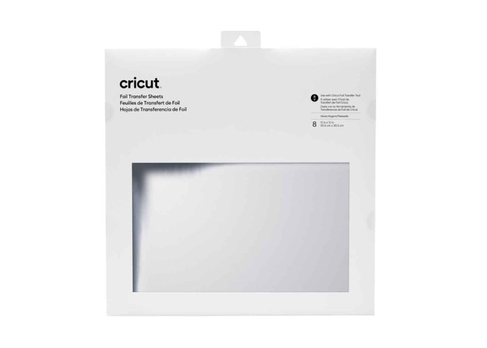 Foil Transfer Sheets, Silver 8τεμάχια Foil Transfer Sheets, Silver 8τεμάχια