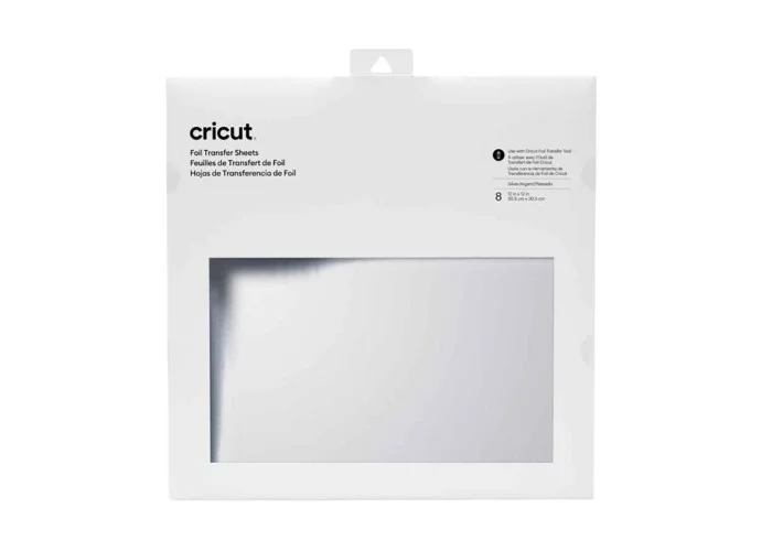 Foil Transfer Sheets, Silver 8τεμάχια