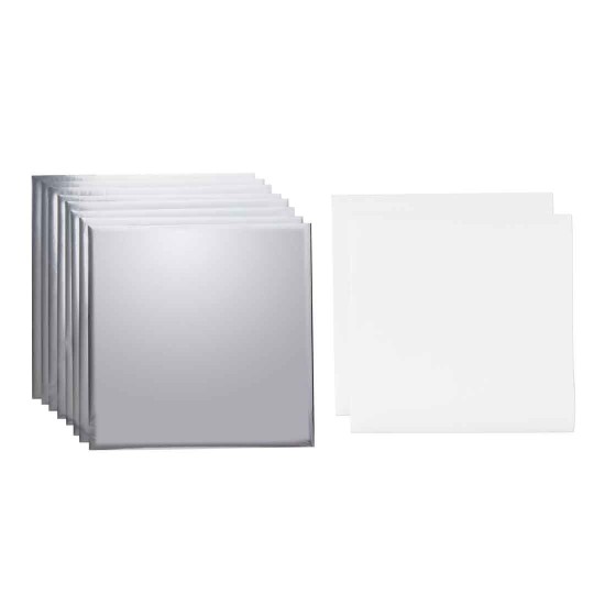 Foil Transfer Sheets, Silver 8τεμάχια Foil Transfer Sheets, Silver 8τεμάχια