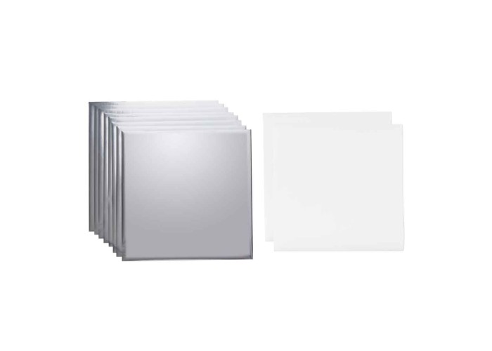 Foil Transfer Sheets, Silver 8τεμάχια Foil Transfer Sheets, Silver 8τεμάχια