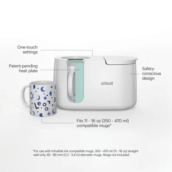 Cricut Mug Press - heat press για κούπες Cricut Mug Press - heat press για κούπες