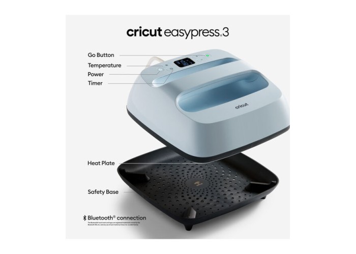 Cricut EasyPress® 3 – 22.5x22.5cm Cricut EasyPress® 3 – 22.5x22.5cm