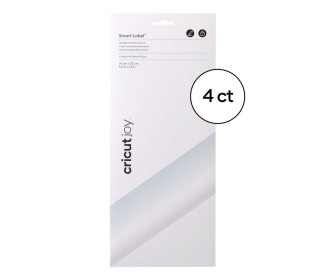 Cricut Joy™ Smart Label™ Writable Vinyl – Permanent, Transparent 33x14cm 4φύλλα Cricut Joy™ Smart Label™ Writable Vinyl – Permanent, Transparent 33x14cm 4φύλλα