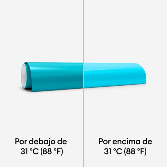 Heat-Activated, Color-Changing Vinyl – Turquoise - Light Blue 30,5cm x 61cm Heat-Activated, Color-Changing Vinyl – Turquoise - Light Blue 30,5cm x 61cm