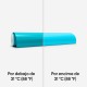 Heat-Activated, Color-Changing Vinyl – Turquoise - Light Blue 30,5cm x 61cm Heat-Activated, Color-Changing Vinyl – Turquoise - Light Blue 30,5cm x 61cm